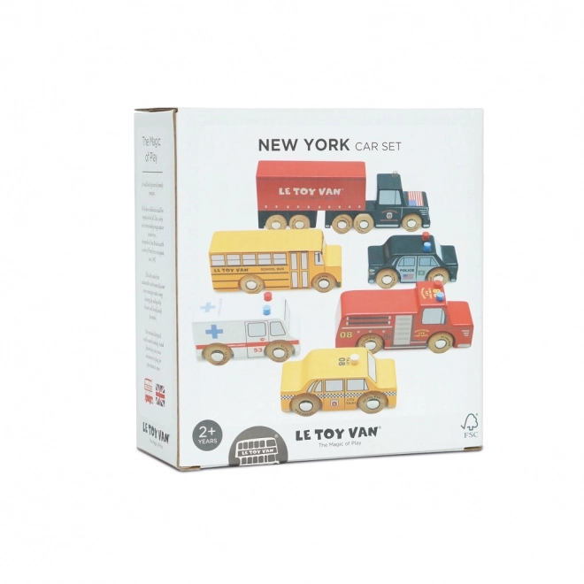 Set autovehicule New York Le Toy Van