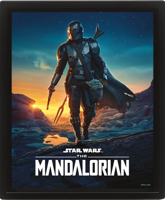 3d puzzle  Mandalorian Asfințit