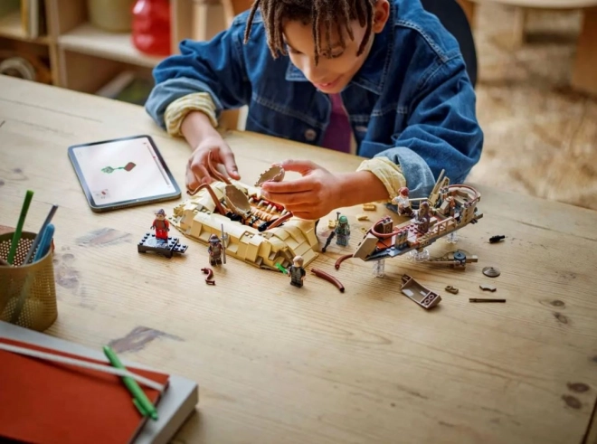 LEGO Star Wars Barca de Nisip și Groapa lui Sarlacc