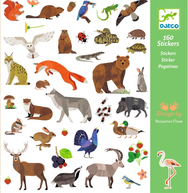 Autocolante Animale Europene