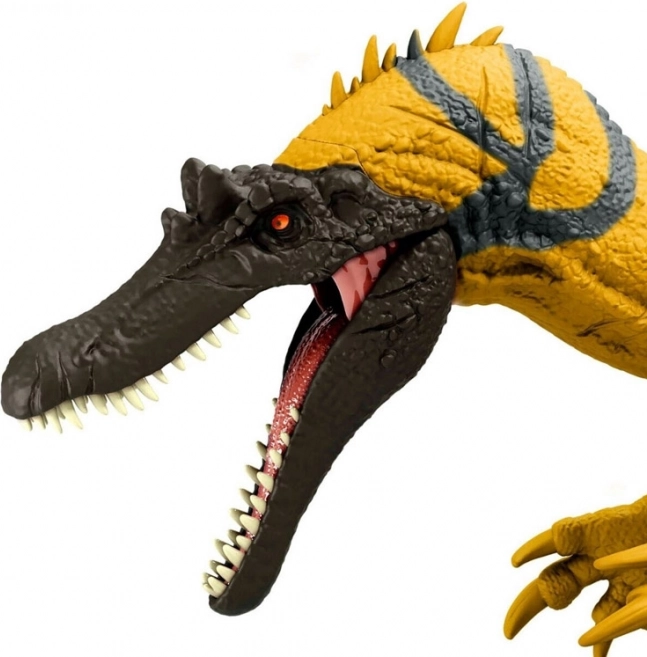 Figurină dinozaur Ceratosuchops Jurassic World cu răget sălbatic și părți mobile