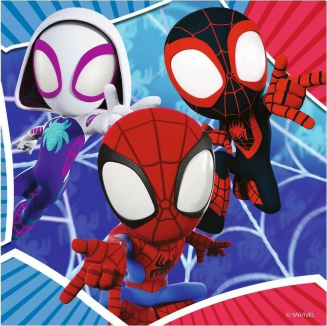 Puzzle Spidey 3 în 1 de la Ravensburger