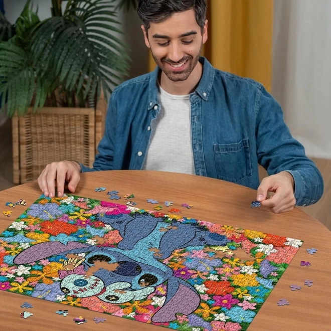 Puzzle 1000 de piese Stitch RAVENSBURGER