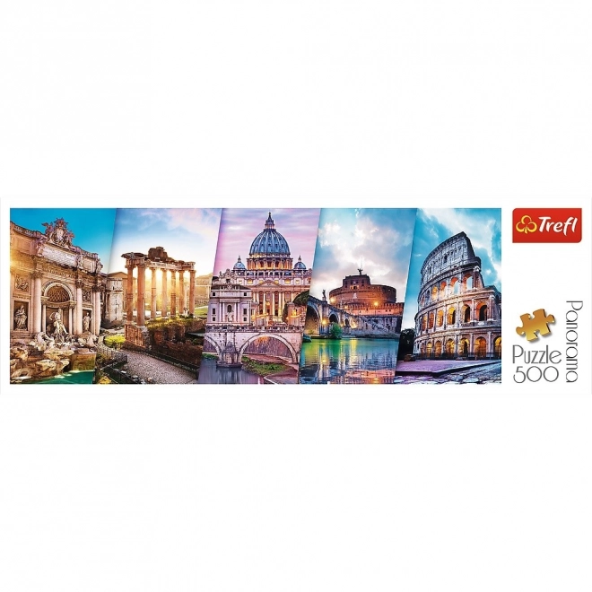 Puzzle panoramic călătorie în Italia