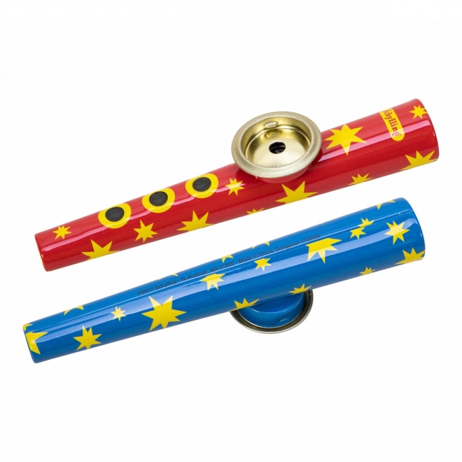 Kazoo din metal clasic de la Schylling - albastru