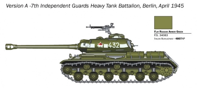 Model de tanc Josif Stalin JS-2 1/56