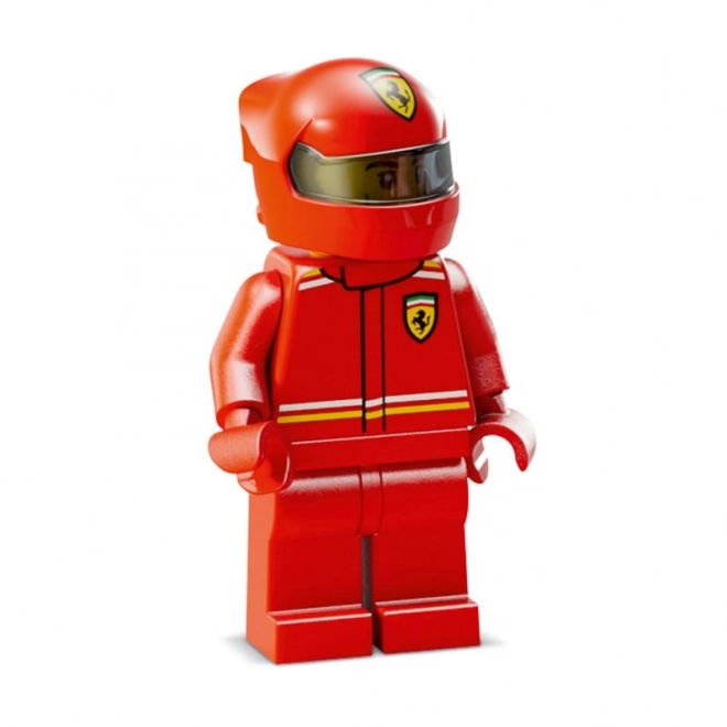 Minifigură pilot de curse