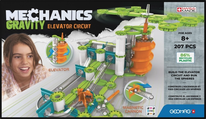 Pistă cu elevator și gravitație GEOMAG