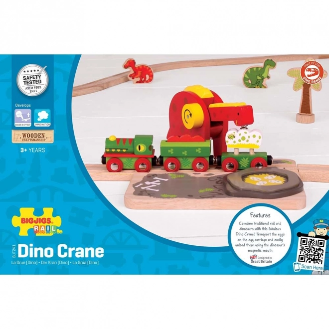 Macara Dinozaur Bigjigs Rail