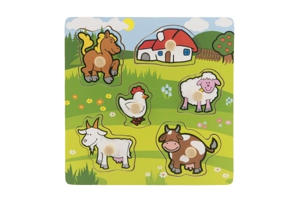 Puzzle educativ Prima mea fermă cu animale