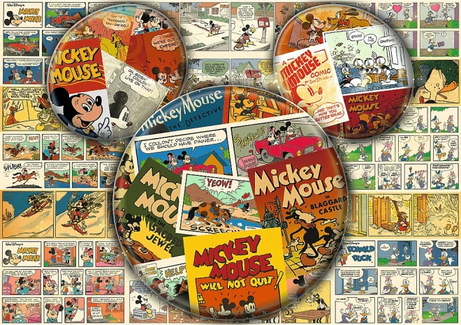 Puzzle Trefl Mickey Mouse Comix 1000 piese