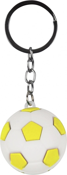 Breloc Fotbal Minge 35 mm Mix Culori