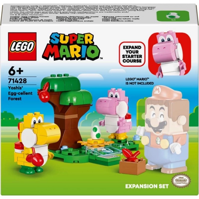 yoshi și pădurea fantastică de ouă extindere lego super mario