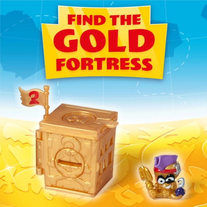 Figurină de pirat Golden Treasure Fortress
