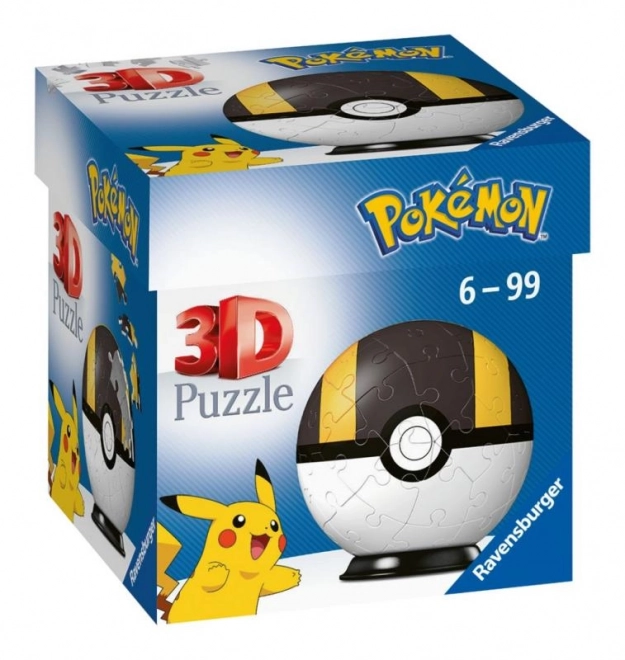 Puzzle 3D Pokemon Black Ball