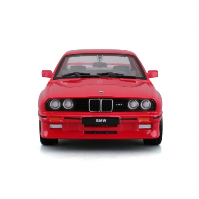 Mașină metalică BMW M3 Seria 3 1988 roșie