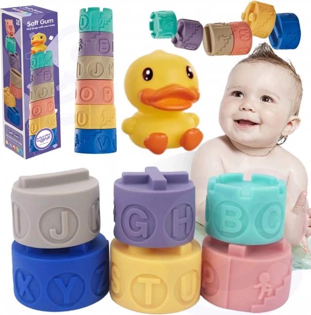 WOOPIE Cuburi senzoriale pentru copii