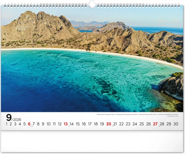 Calendar de perete Marea 2026