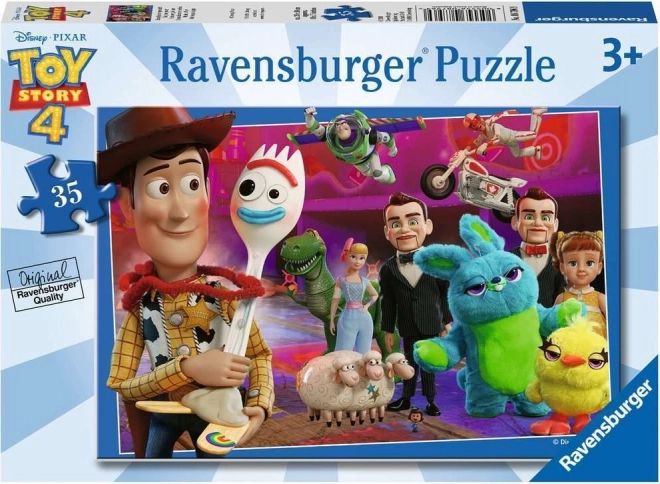 Puzzle Woody și Forky Toy Story 4