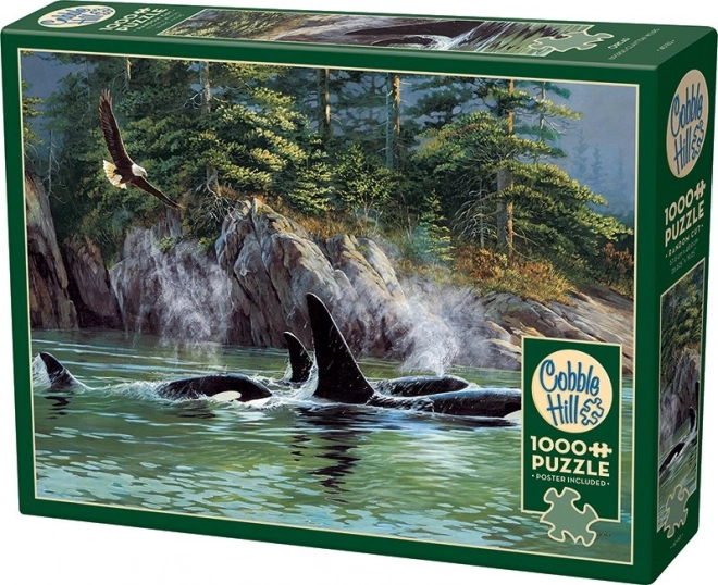 Puzzle orca COBBLE HILL 1000 piese