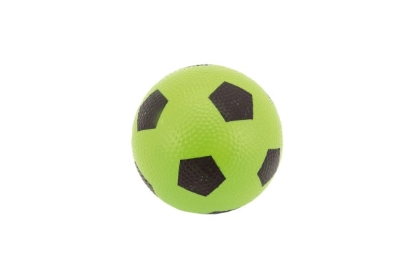 Minge de fotbal din cauciuc 12cm culori mixte în plasă