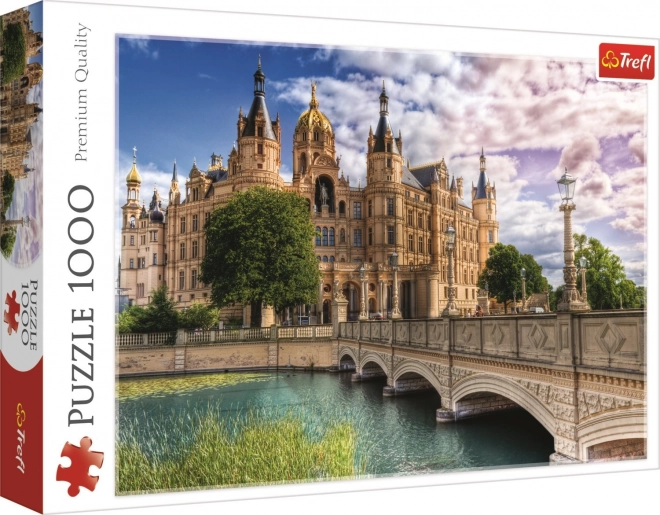 Puzzle 1000 piese Castel pe insulă