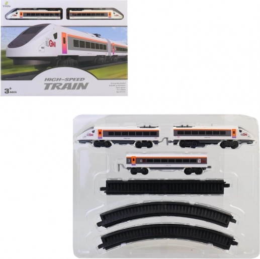 Set de tren interactiv pentru copii de la 3 ani