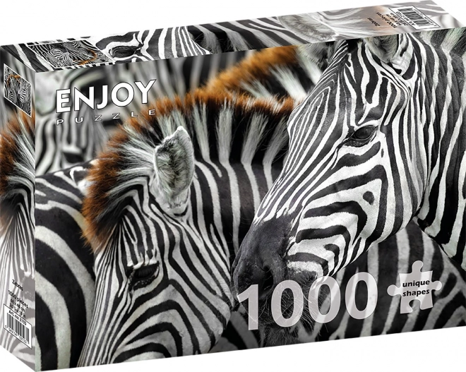 Puzzle cu zebre 1000 piese