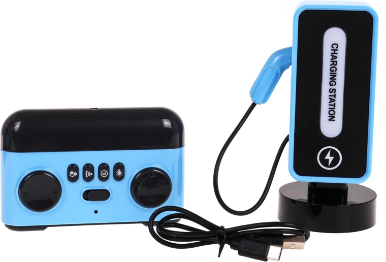 Stație de încărcare iluminată