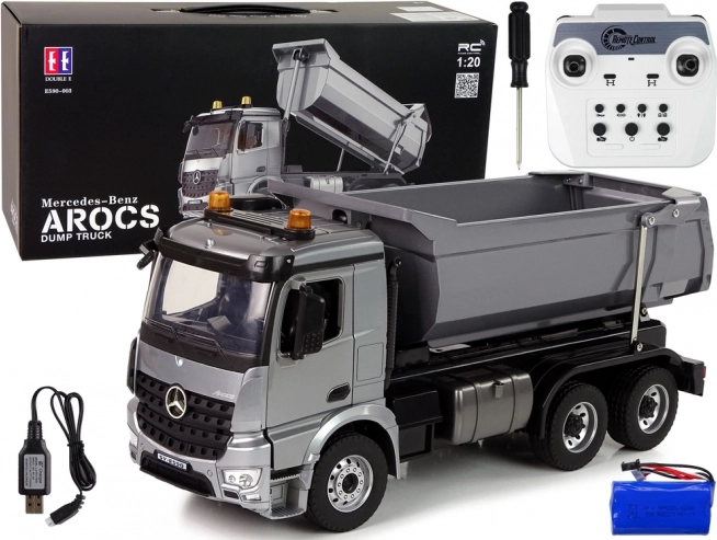Basculantă metalică Mercedes Arocs R/C aplicație E590-003