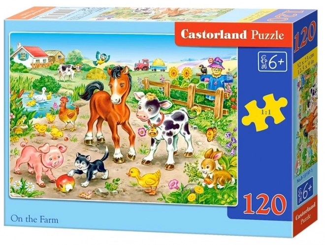 Puzzle La Ferma cu 120 de piese