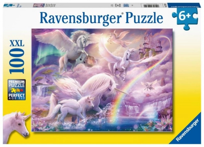 Puzzle unicorni 100 piese