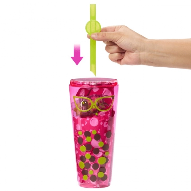 păpușă Barbie Pop Reveal Bubble Tea cu temă de afine