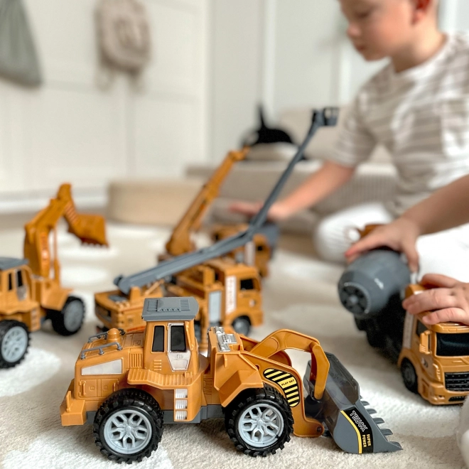 Set mare de mașini de construcții Woopie