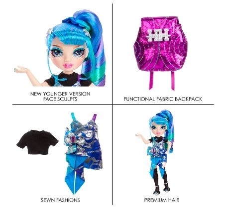 Păpușa ediție specială Rainbow High Junior Holly DeVious