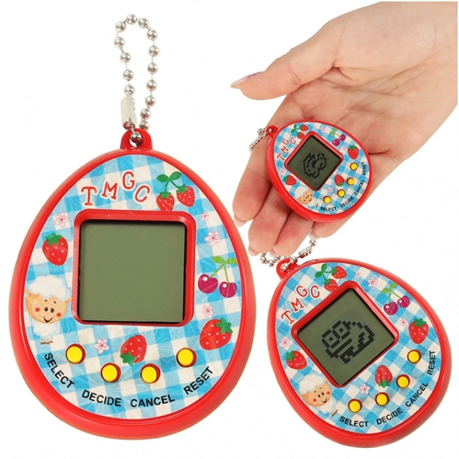 joc electronic Tamagotchi pentru copii ou roșu