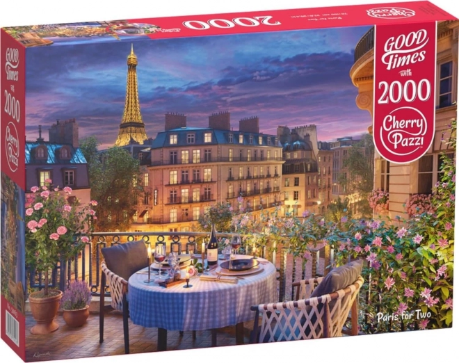 Puzzle Paris pentru doi 2000 piese