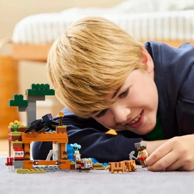 Lego Minecraft aventură în mina cu vezuviu