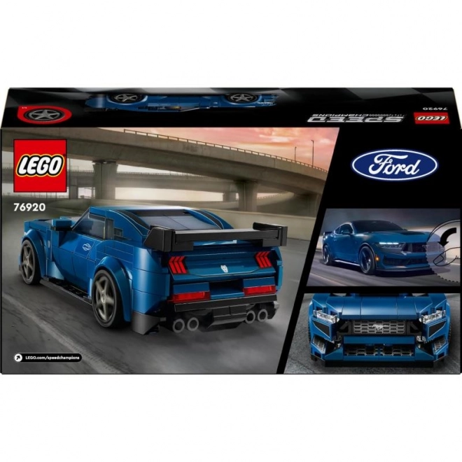 mașină sport Ford Mustang LEGO Speed Champions