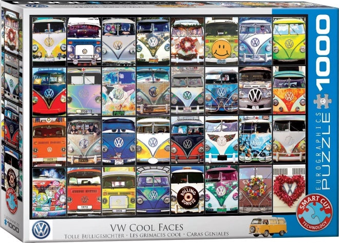 Puzzle Eurographics VW Cool Faces 1000 piese