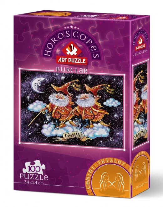 Puzzle zodiac Gemeni 100 piese