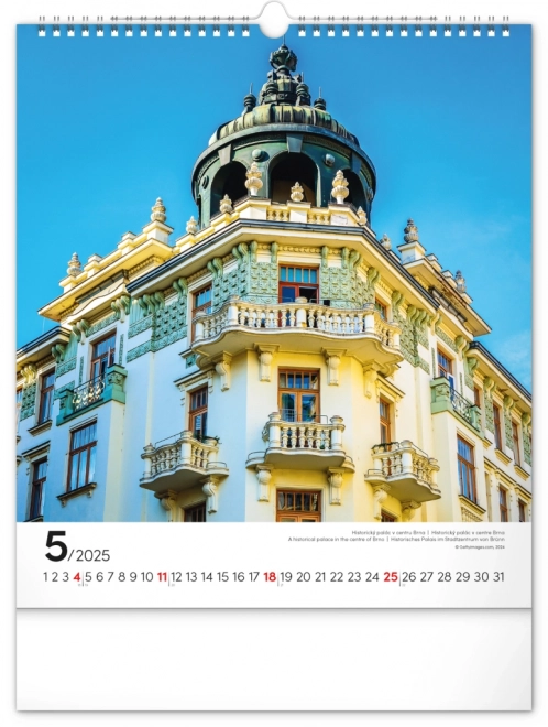 Calendar de perete Brno 2025