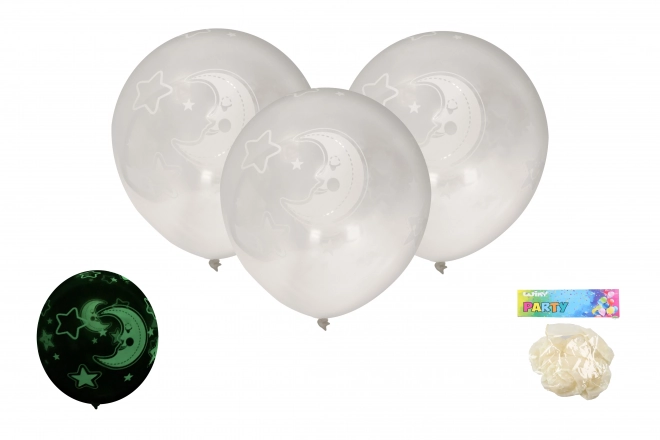 Balon luminos în întuneric - Set 6 bucăți