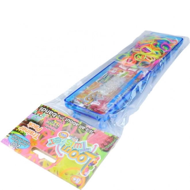 Set Loom cu 200 de elastice colorate