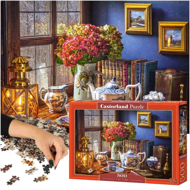 Puzzle 500 piese Ceaiul de la CASTORLAND