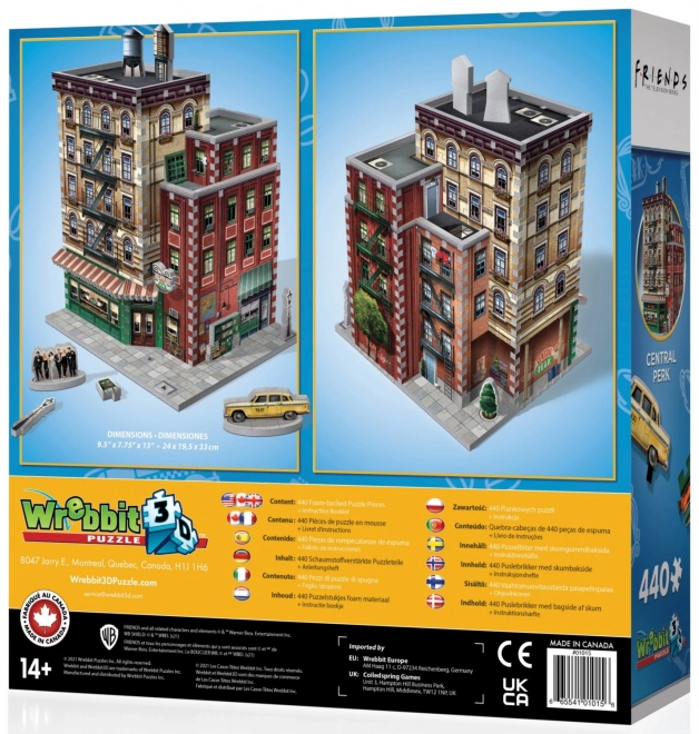 Puzzle 3D Central Perk Prietenii