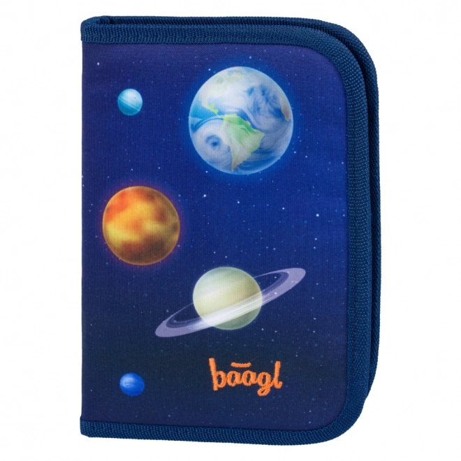 Set școlar 3 piese Baagl Zippy Planete: ghiozdan, penar, sac