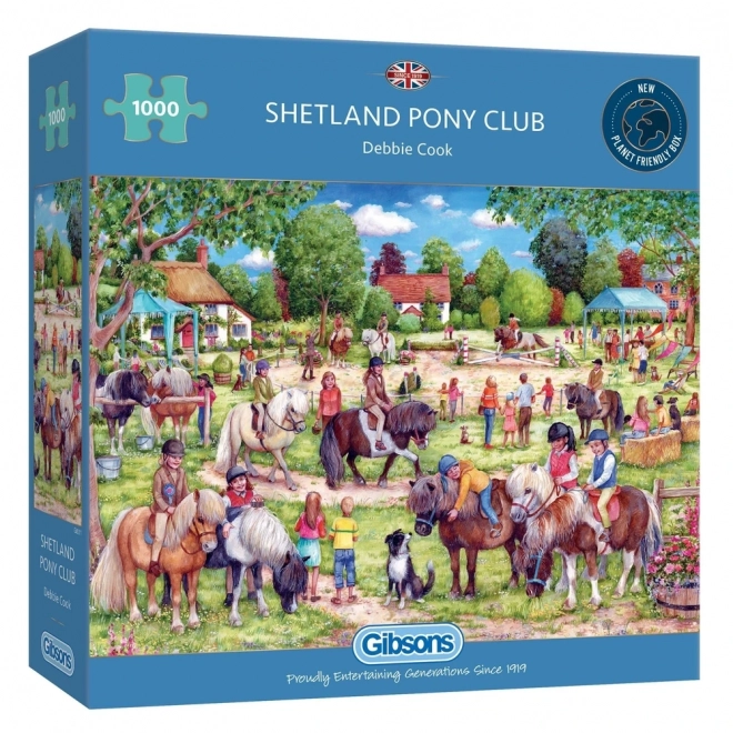 Puzzle clubul de ponei Shetland 1000 de piese