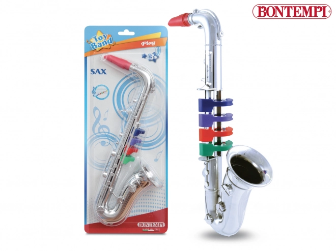 Saxofon din plastic cu 4 clapete