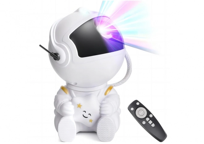 Proiector LED astronaut cu stele și telecomandă USB